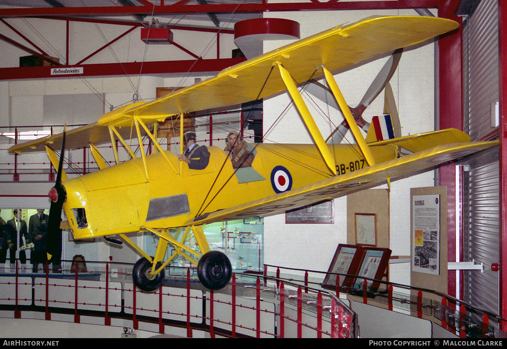 Aircraft Photo of BB807 | De Havilland D.H. 82A Tiger Moth II | UK - Air Force | AirHistory.net #105696