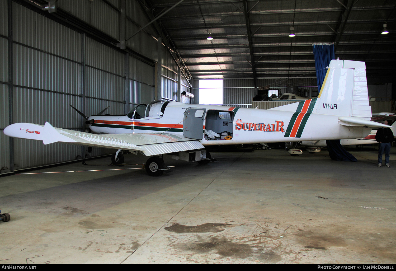 Aircraft Photo of VH-UFI | Pacific Aerospace Cresco 08-600 | Superair | AirHistory.net #105698