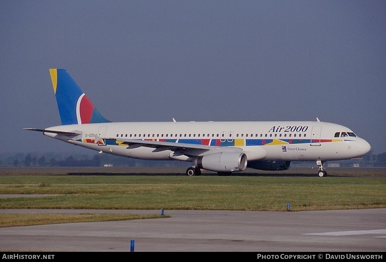 Aircraft Photo of G-OOAD | Airbus A320-231 | Air 2000 | AirHistory.net #105699