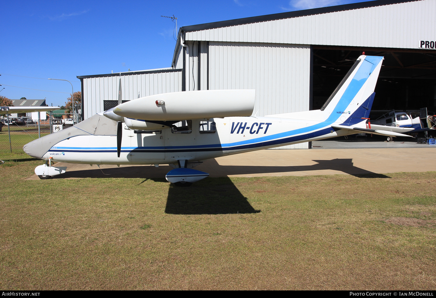 Aircraft Photo of VH-CFT | Vulcanair P-68C | AirHistory.net #105708