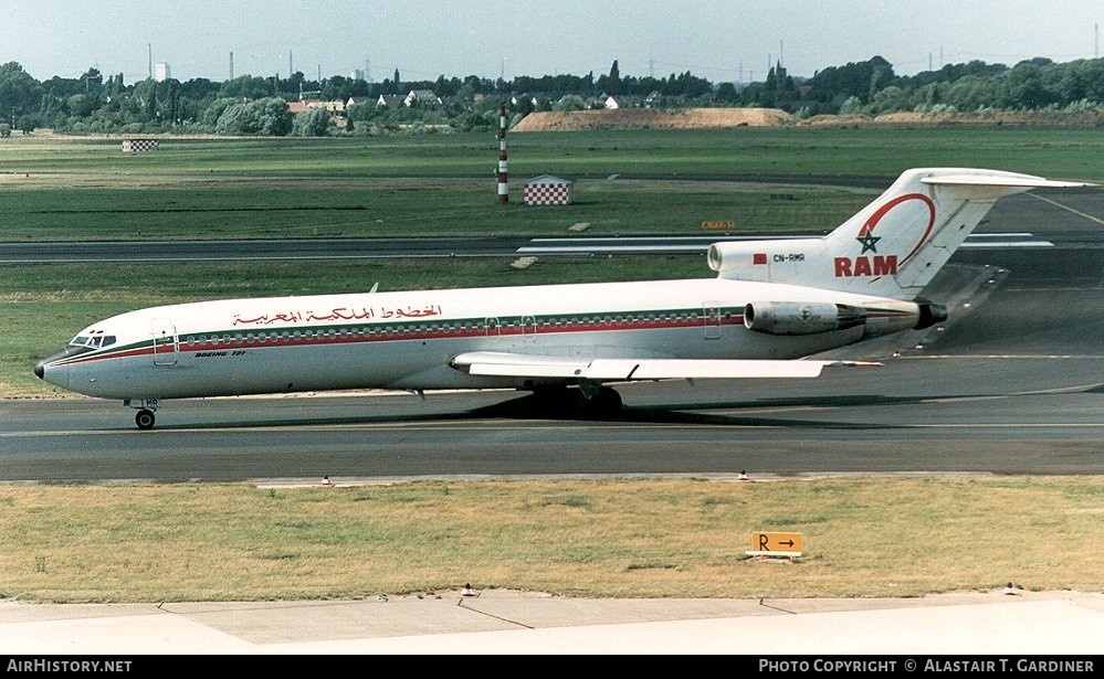 Aircraft Photo of CN-RMR | Boeing 727-2B6/Adv | Royal Air Maroc - RAM | AirHistory.net #105714