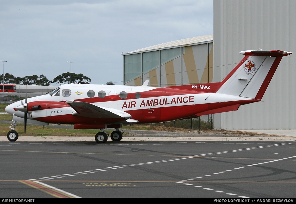 Aircraft Photo of VH-MWZ | Beech B200 Super King Air | Royal Flying Doctor Service - RFDS | AirHistory.net #105718