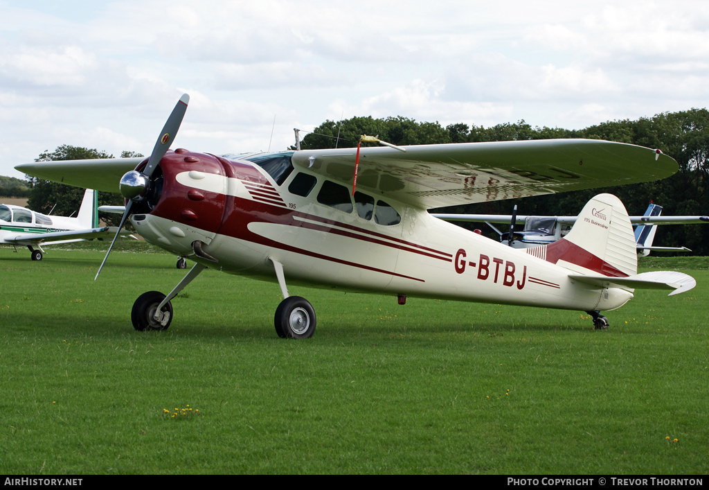 Aircraft Photo of G-BTBJ | Cessna 195B | AirHistory.net #105730