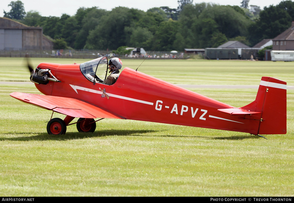 Aircraft Photo of G-APVZ | Druine D-31 Turbulent | AirHistory.net #105735