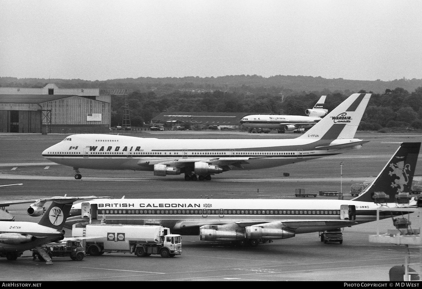 Aircraft Photo of C-FFUN | Boeing 747-1D1 | Wardair Canada | AirHistory.net #105740