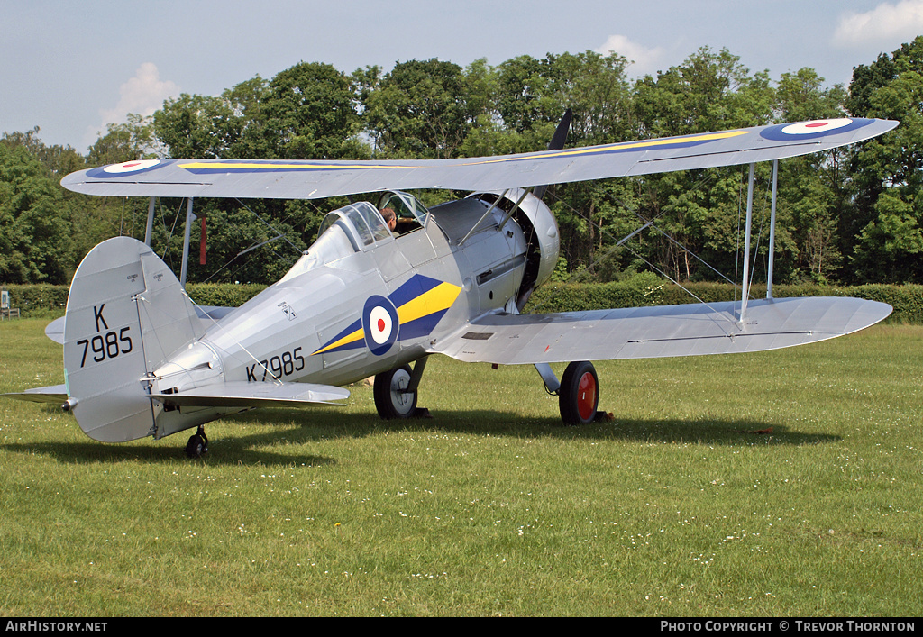 Aircraft Photo of G-AMRK / K7985 | Gloster Gladiator Mk1 | UK - Air Force | AirHistory.net #105751