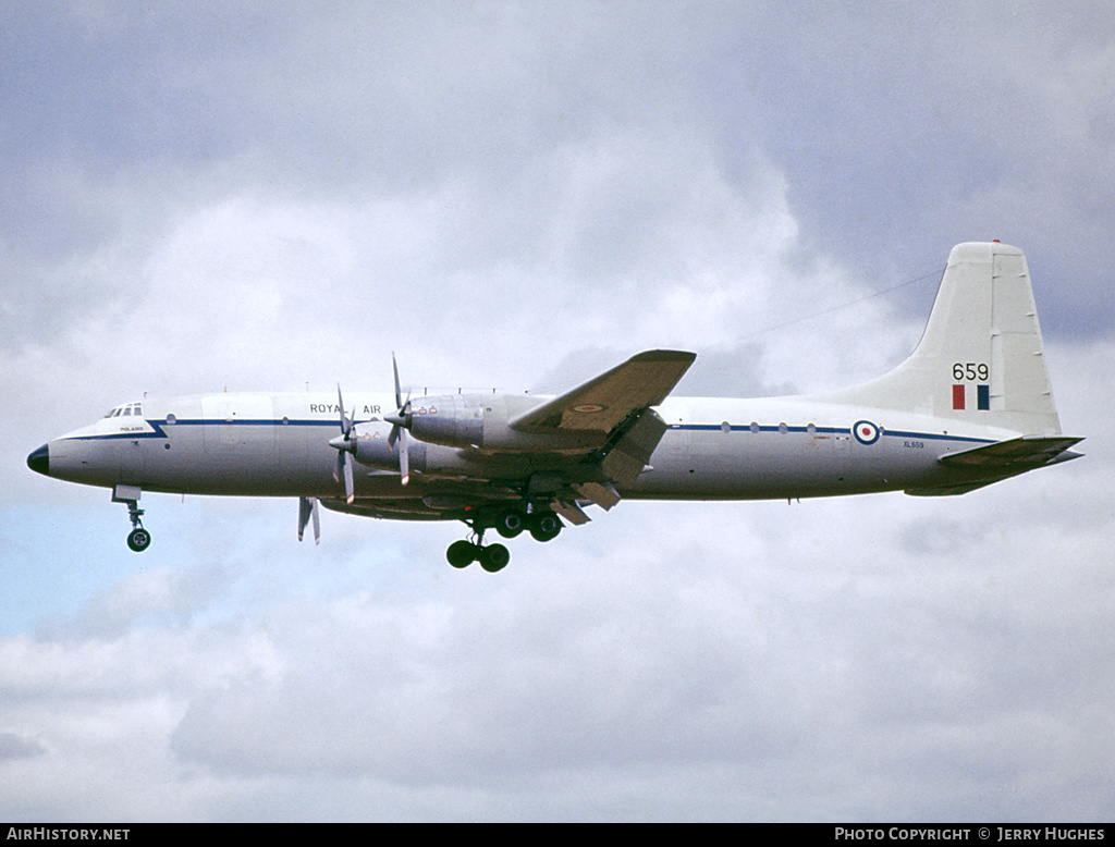 Aircraft Photo of XL659 | Bristol 175 Britannia C.1 (253) | UK - Air Force | AirHistory.net #105752