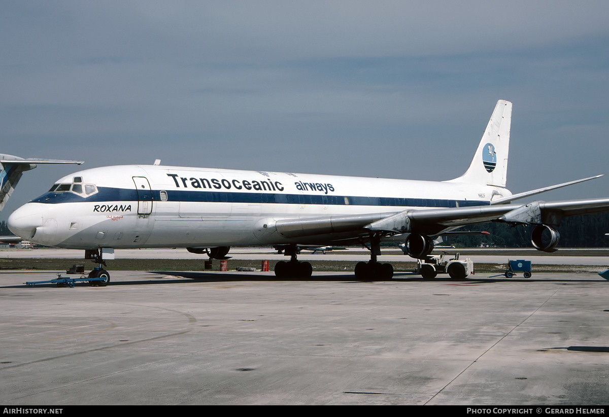Aircraft Photo of N821F | Douglas DC-8-21(F) | Transoceanic Airways | AirHistory.net #105771