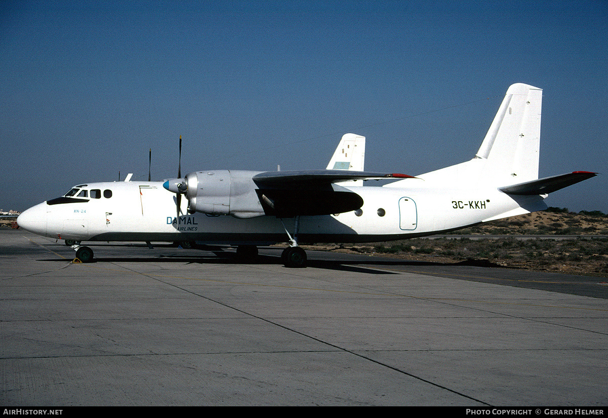 Aircraft Photo of 3C-KKH | Antonov An-24RV | Damal Airlines | AirHistory.net #105797