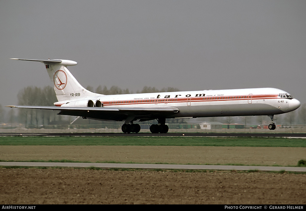 Aircraft Photo of YR-IRB | Ilyushin Il-62 | TAROM - Transporturile Aeriene Române | AirHistory.net #105798