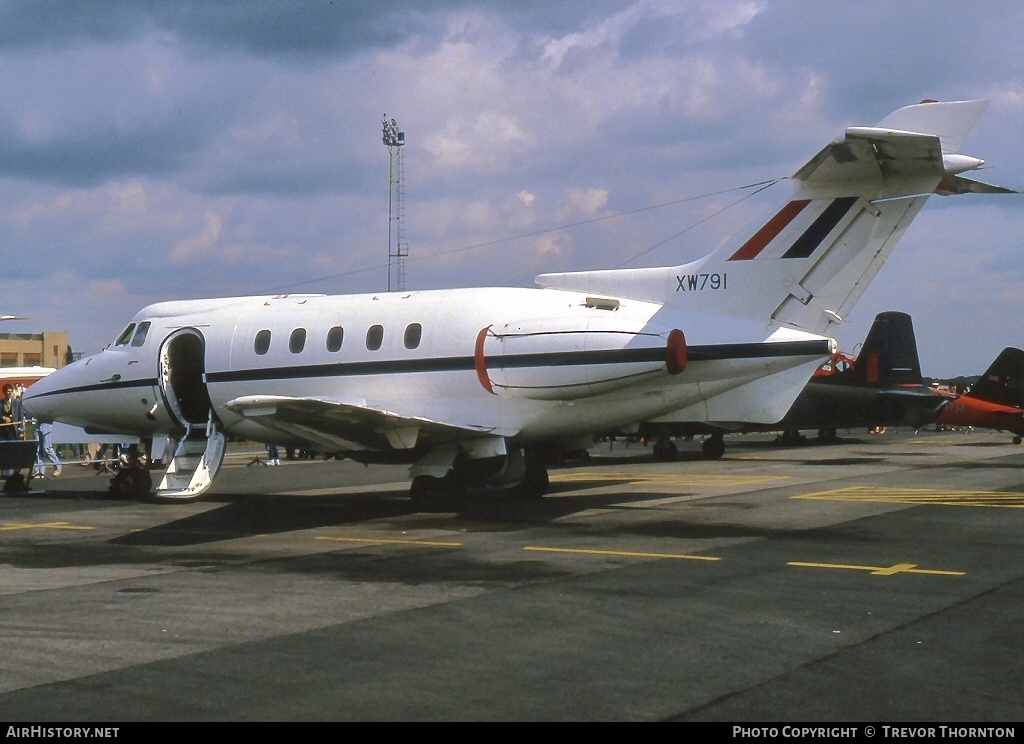 Aircraft Photo of XW791 | Hawker Siddeley HS-125 CC1 (HS-125-400B) | UK - Air Force | AirHistory.net #105803