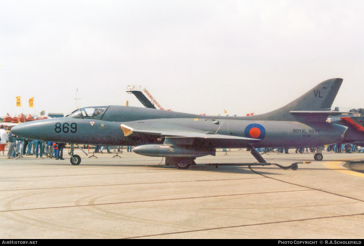 Aircraft Photo of XF310 | Hawker Hunter T7 | UK - Navy | AirHistory.net #105804