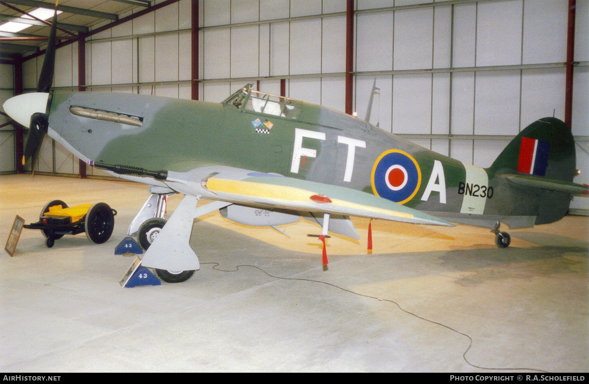 Aircraft Photo of BN230 | Hawker Hurricane Mk2C | UK - Air Force | AirHistory.net #105805