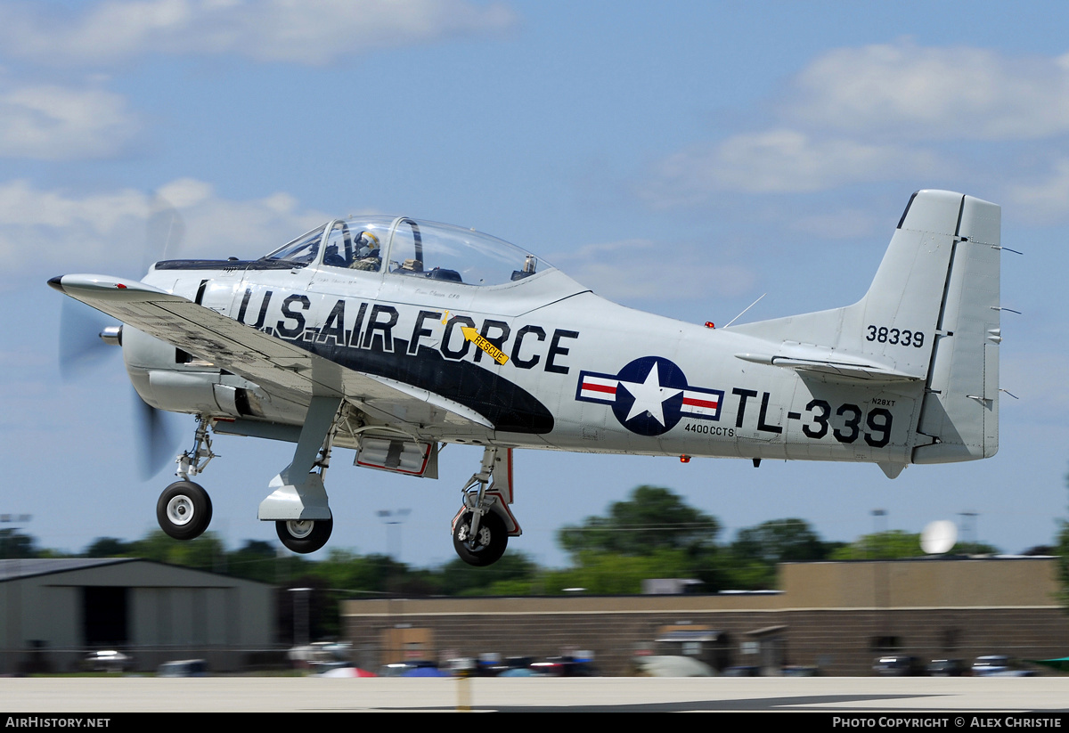 Aircraft Photo of N28XT / 138339 | North American T-28B Trojan | USA - Air Force | AirHistory.net #105812