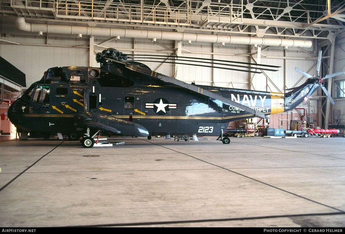 Aircraft Photo of 152123 | Sikorsky UH-3H Sea King (S-61B) | USA - Navy | AirHistory.net #105815
