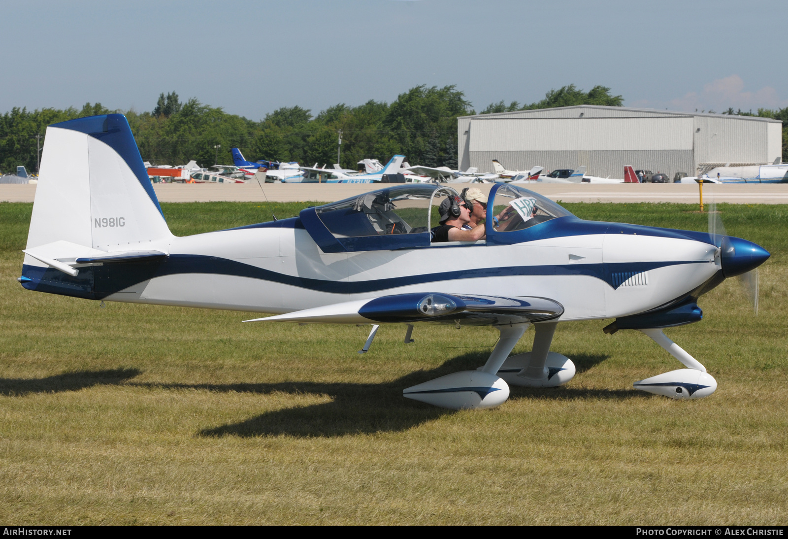 Aircraft Photo of N981G | Van's RV-7A | AirHistory.net #105817