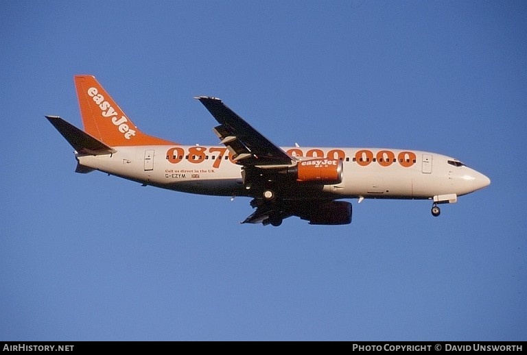 Aircraft Photo of G-EZYM | Boeing 737-33V | EasyJet | AirHistory.net #105824