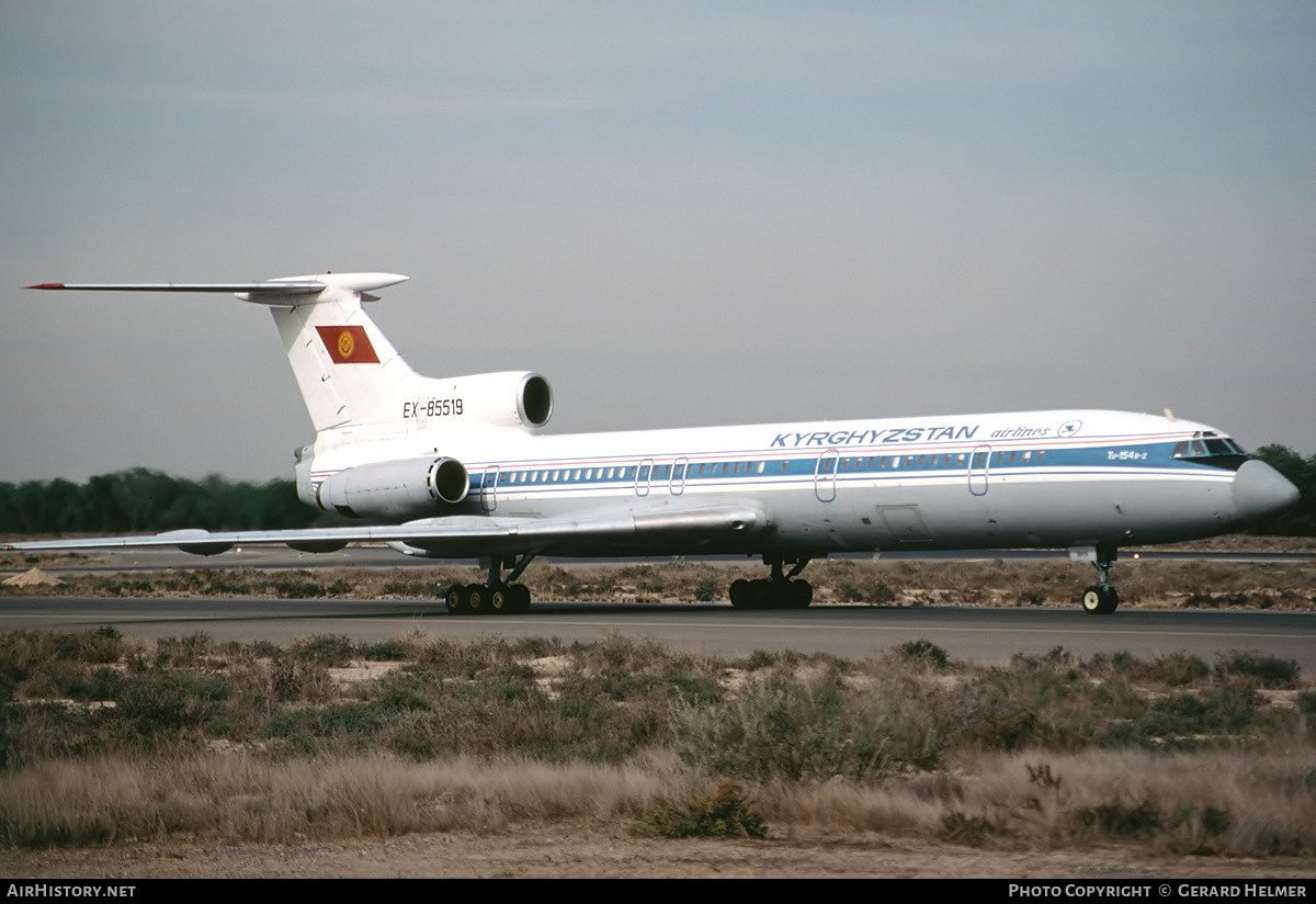 Aircraft Photo of EX-85519 | Tupolev Tu-154B-2 | Kyrghyzstan Airlines | AirHistory.net #105825