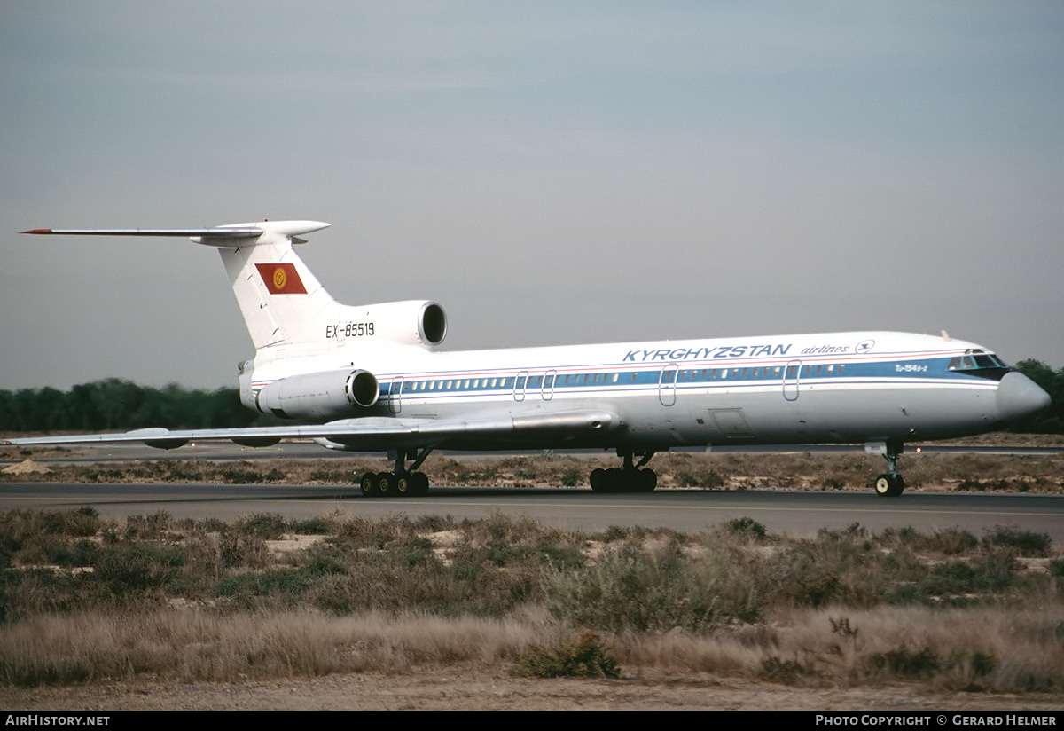 Aircraft Photo of EX-85519 | Tupolev Tu-154B-2 | Kyrghyzstan Airlines | AirHistory.net #105825