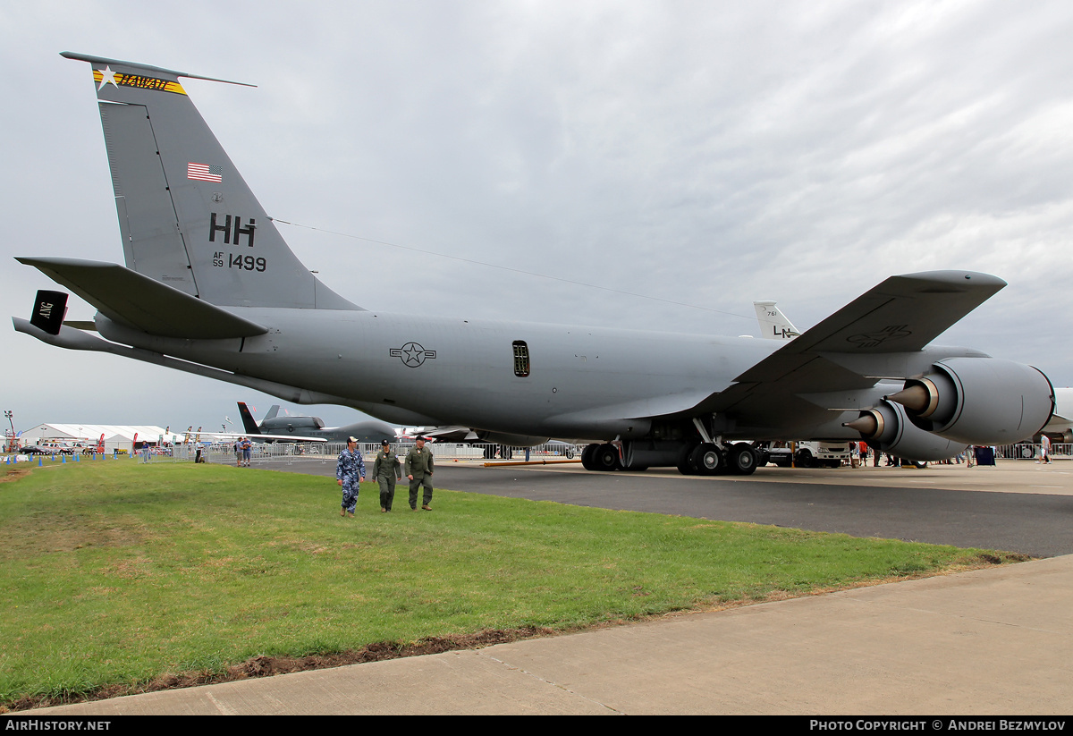 Aircraft Photo of 59-1499 / AF59-1499 | Boeing KC-135R Stratotanker | USA - Air Force | AirHistory.net #105829