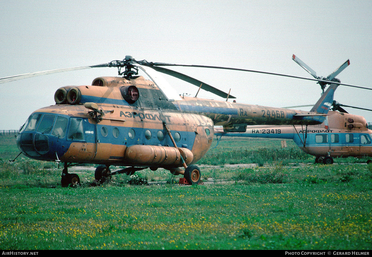 Aircraft Photo of RA-24468 | Mil Mi-8T | Aeroflot | AirHistory.net #105831