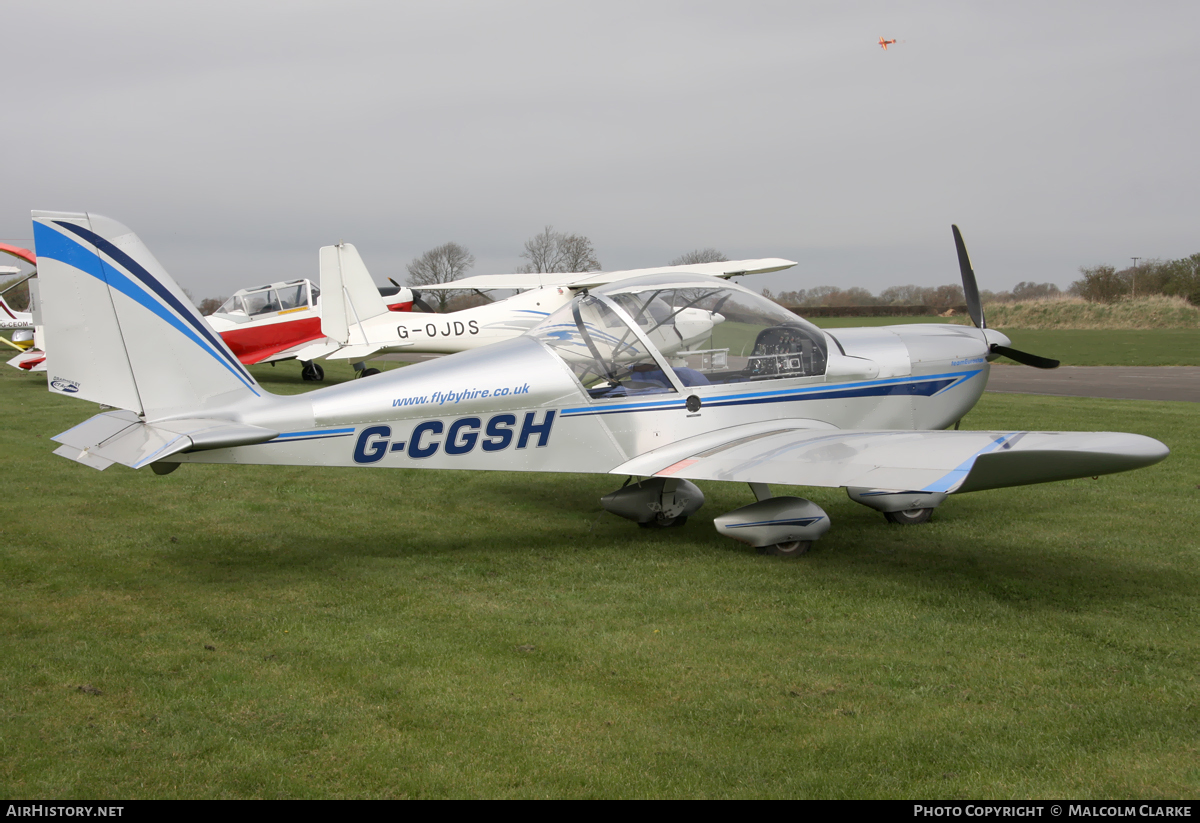 Aircraft Photo of G-CGSH | Cosmik EV-97 TeamEurostar UK | Fly By Hire | AirHistory.net #105832