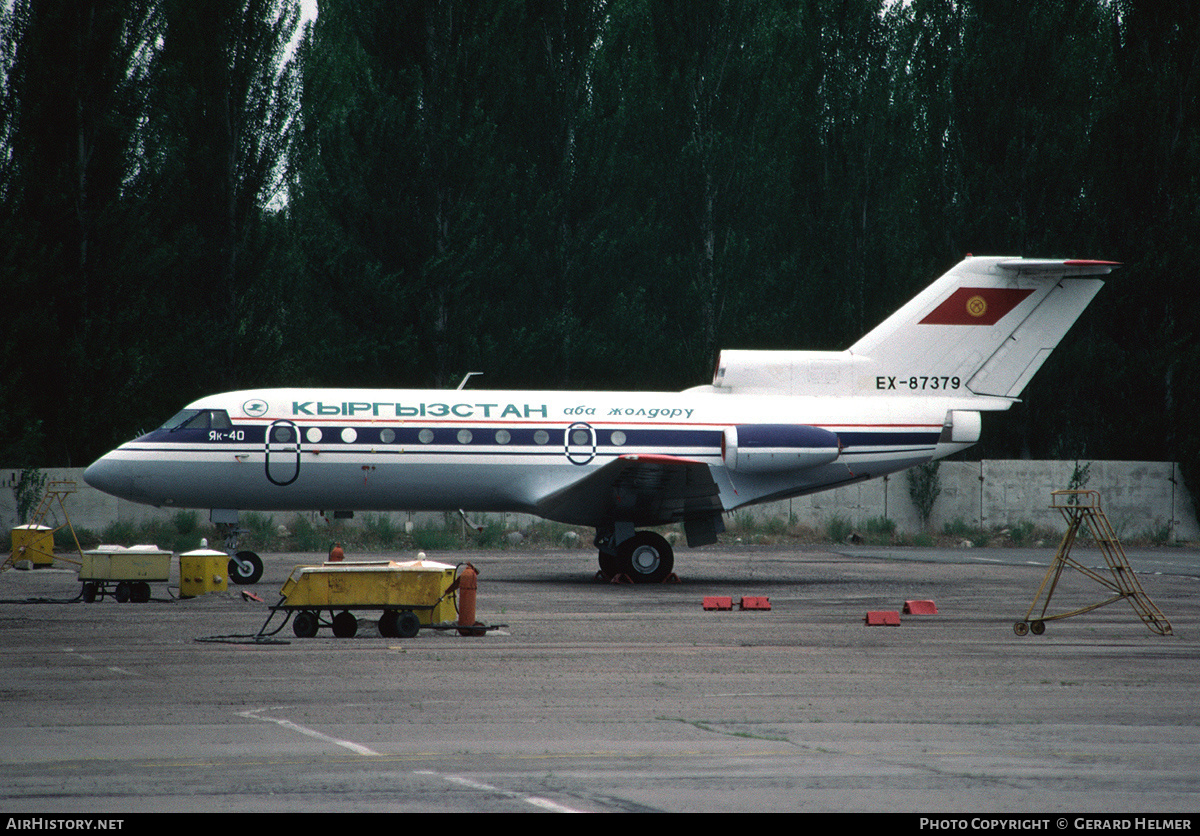 Aircraft Photo of EX-87379 | Yakovlev Yak-40 | Kyrghyzstan Airlines | AirHistory.net #105835