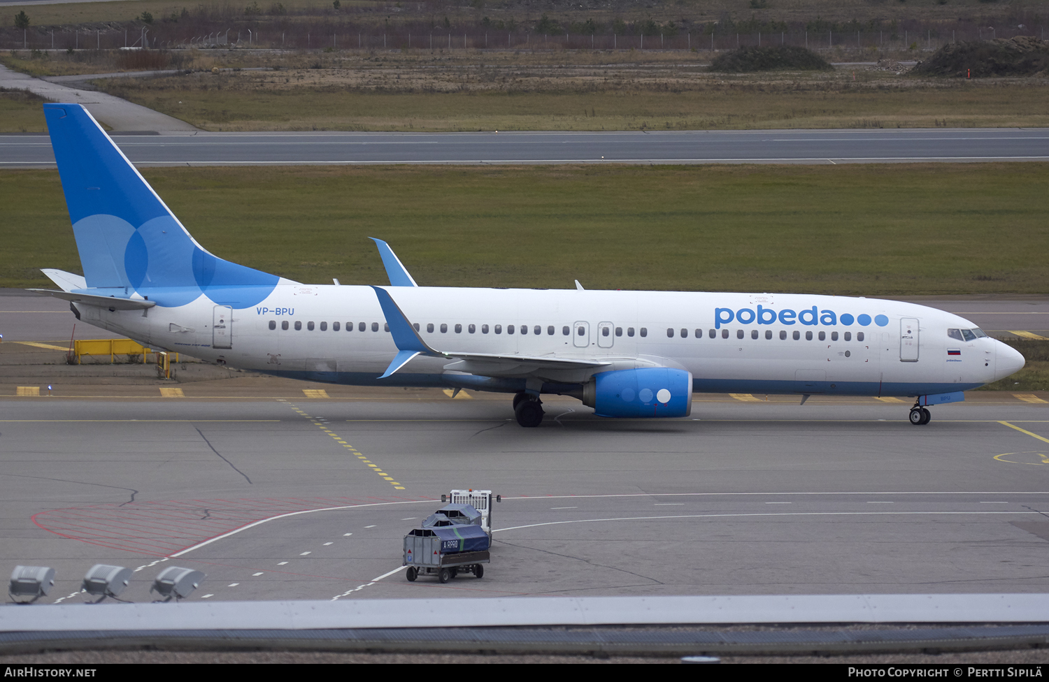 Aircraft Photo of VP-BPU | Boeing 737-800 | Pobeda Airlines | AirHistory.net #105851
