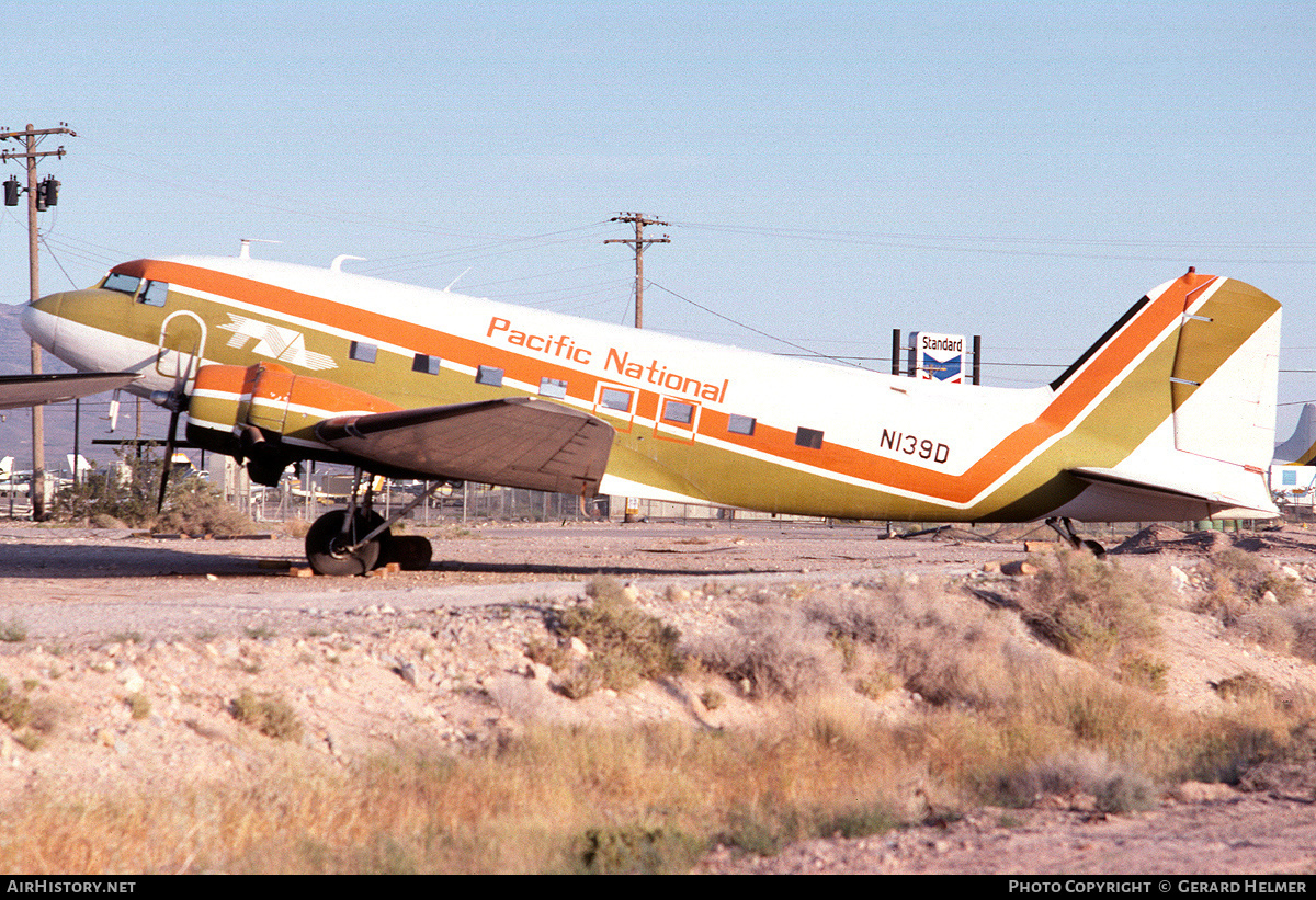 Aircraft Photo of N139D | Douglas DST-217A | Pacific National Airways | AirHistory.net #105854