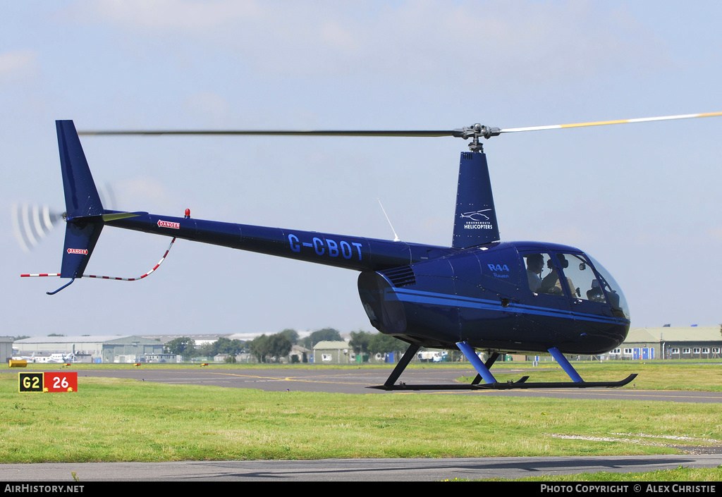 Aircraft Photo of G-CBOT | Robinson R-44 Raven | Bournemouth Helicopters | AirHistory.net #105855