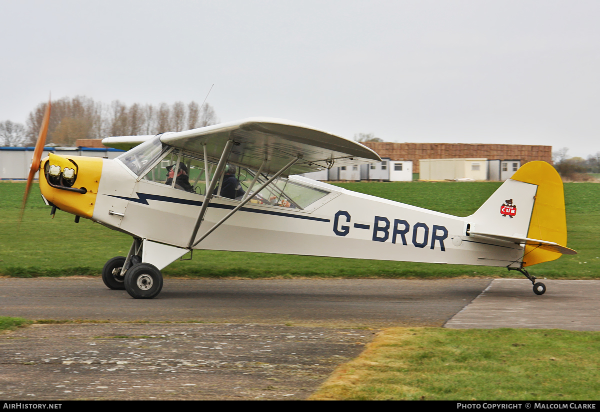 Aircraft Photo of G-BROR | Piper J-3C-65 Cub | AirHistory.net #105875