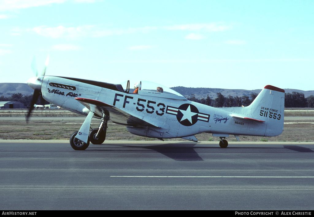 Aircraft Photo of N5415V / 511553 | North American P-51D Mustang | USA - Air Force | AirHistory.net #105891