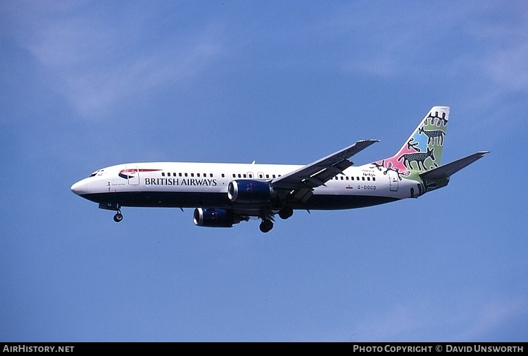 Aircraft Photo of G-DOCD | Boeing 737-436 | British Airways | AirHistory.net #105909