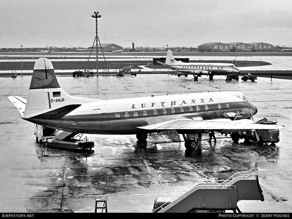 Aircraft Photo of D-ANUR | Vickers 814 Viscount | Lufthansa | AirHistory.net #105923