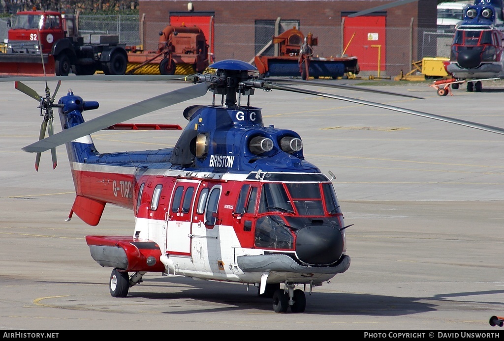 Aircraft Photo of G-TIGC | Aerospatiale AS-332L1 Super Puma | Bristow Helicopters | AirHistory.net #105940