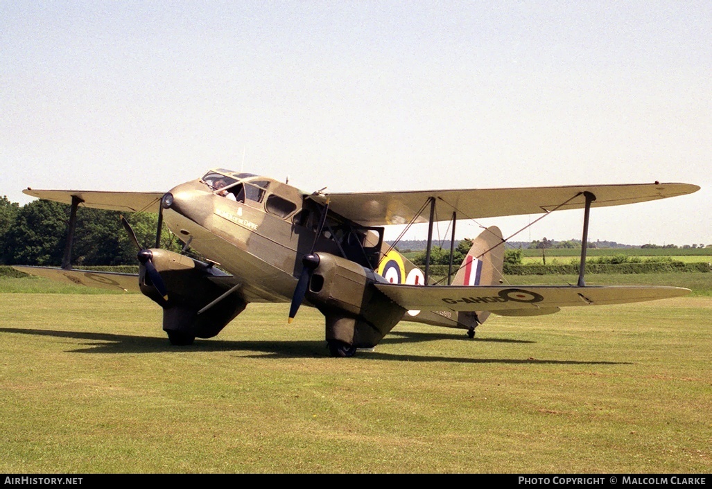 Aircraft Photo of G-AHGD | De Havilland D.H. 89A Dragon Rapide | UK - Air Force | AirHistory.net #105949