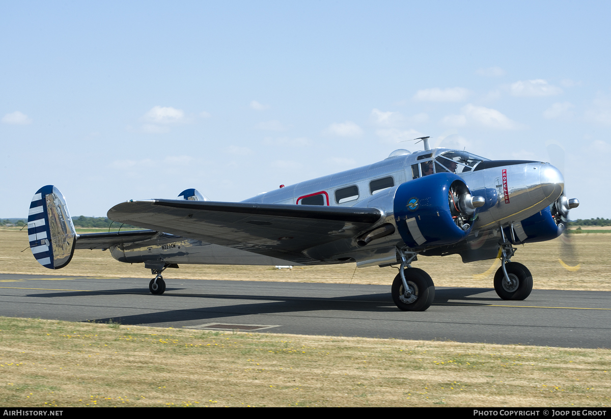 Aircraft Photo of N223CM | Beech D18S | AirHistory.net #105951