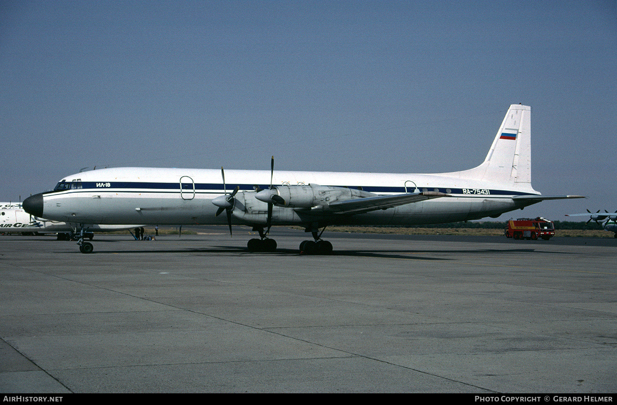Aircraft Photo of RA-75431 | Ilyushin Il-18Gr | AirHistory.net #105962