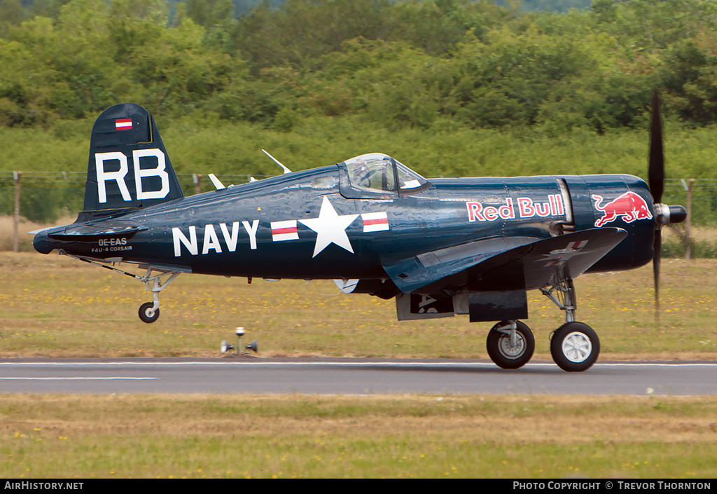 Aircraft Photo of OE-EAS | Vought F4U-4 Corsair | Red Bull | USA - Navy | AirHistory.net #105963
