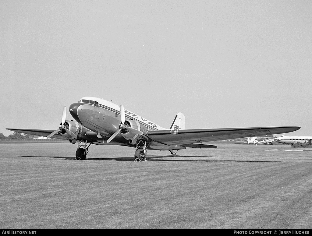 Aircraft Photo of G-AJIB | Douglas C-47A Dakota Mk.3 | Channel Airways | AirHistory.net #105972