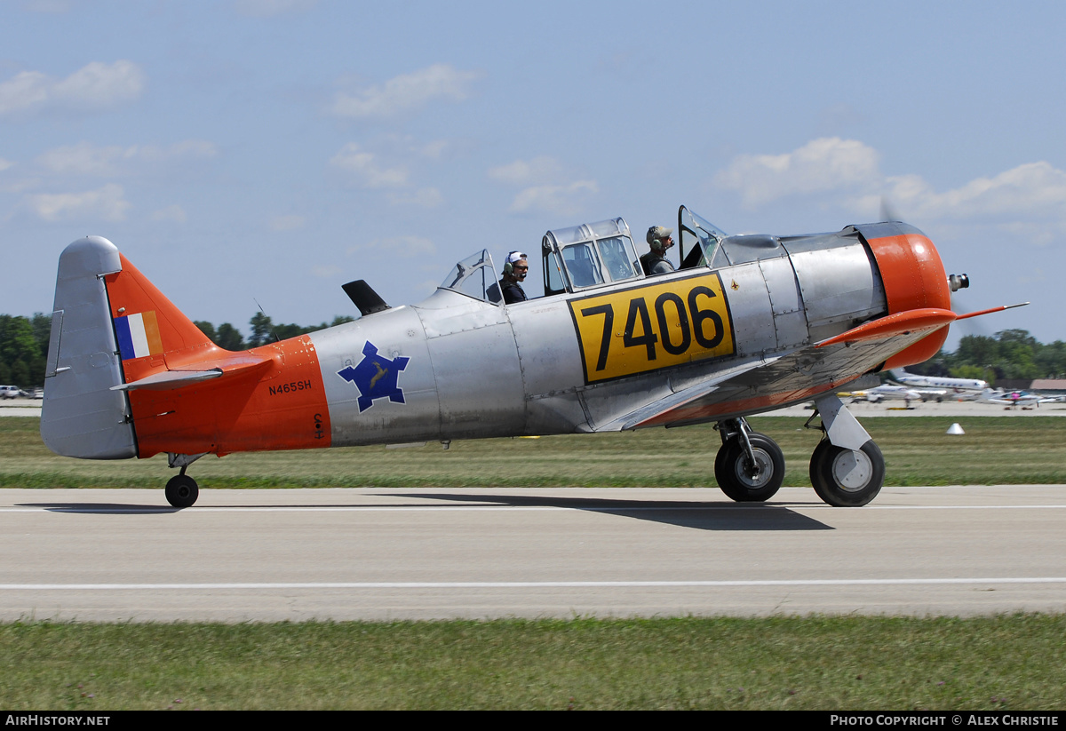 Aircraft Photo of N465SH / 7406 | North American AT-6C Texan | South Africa - Air Force | AirHistory.net #105983