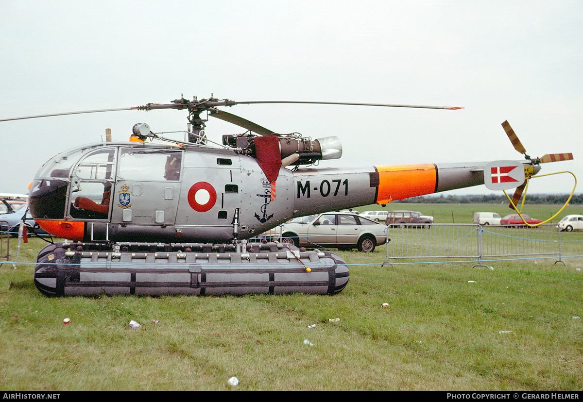 Aircraft Photo of M-071 | Sud SE-3160 Alouette III | Denmark - Navy | AirHistory.net #105989