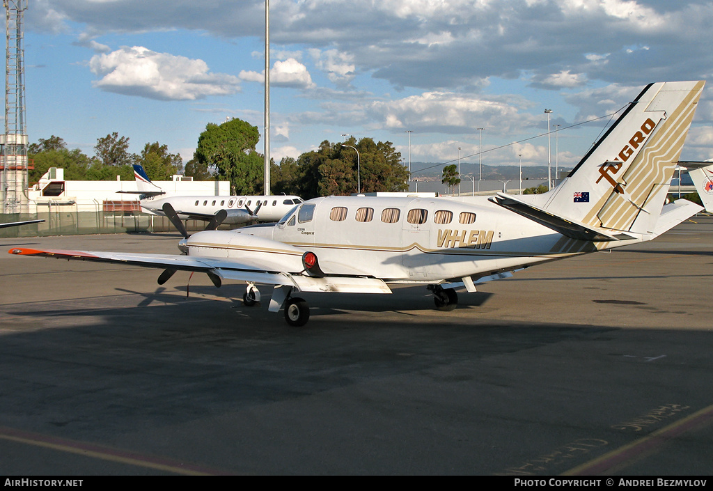 Aircraft Photo of VH-LEM | Cessna 441 Conquest | Fugro Airborne Surveys | AirHistory.net #105991