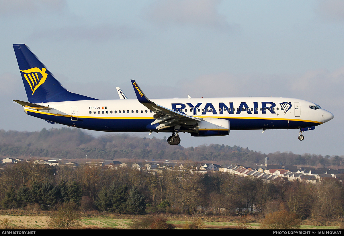 Aircraft Photo of EI-GJI | Boeing 737-800 | Ryanair | AirHistory.net #106000