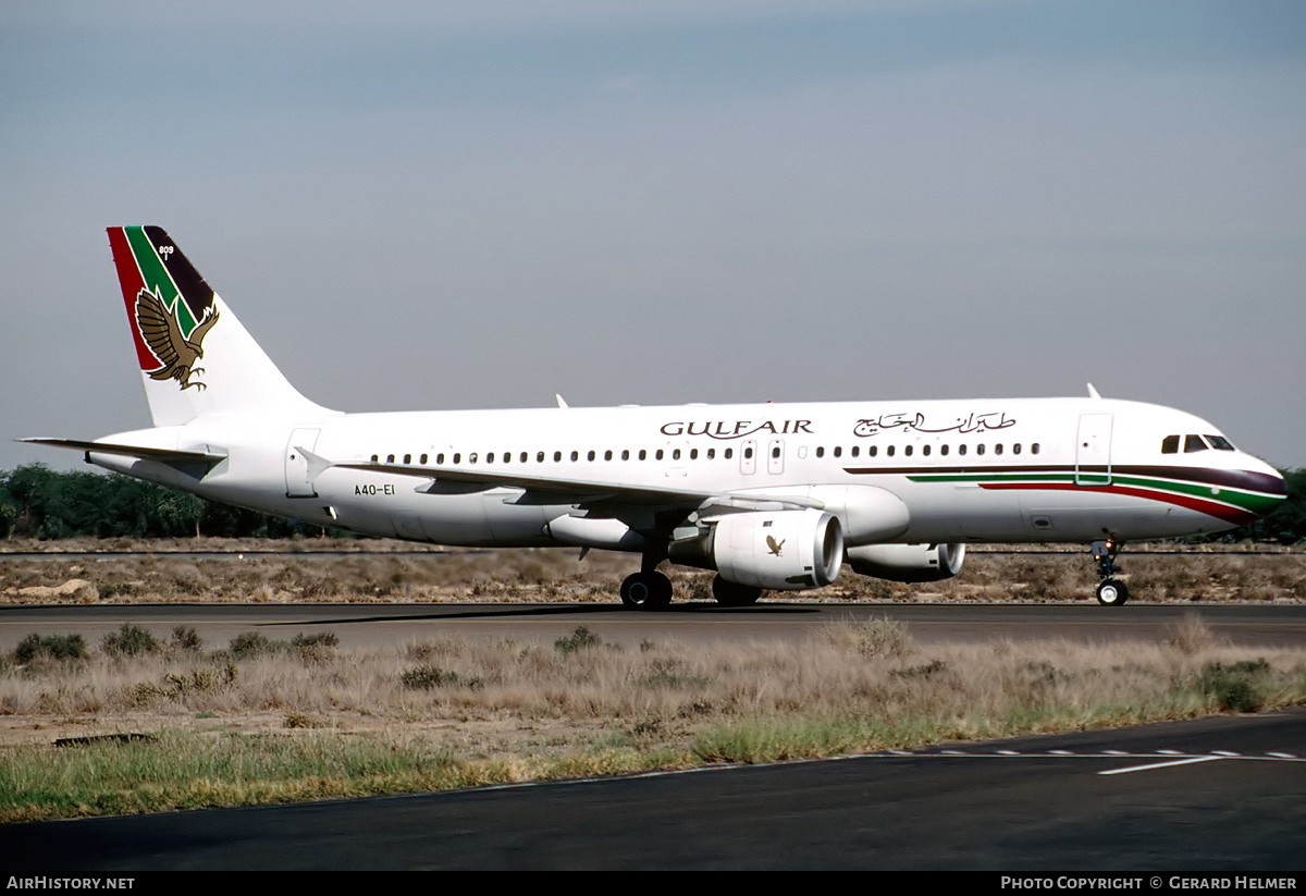 Aircraft Photo of A4O-EI | Airbus A320-212 | Gulf Air | AirHistory.net #106012