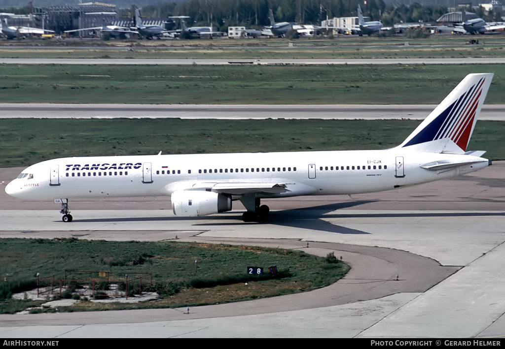 Aircraft Photo of EI-CJX | Boeing 757-2Y0 | Transaero Airlines | AirHistory.net #106016