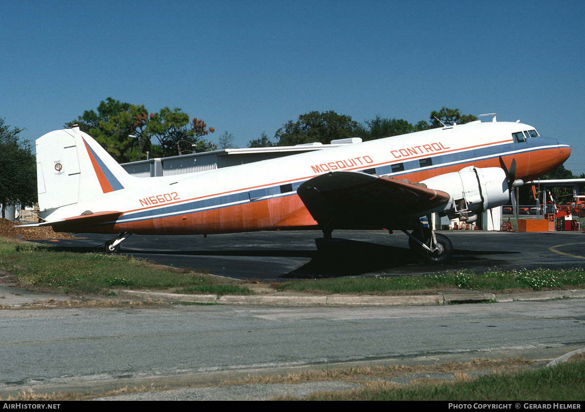 Aircraft Photo of N16602 | Douglas C-47A Skytrain | Mosquito Control | AirHistory.net #106018