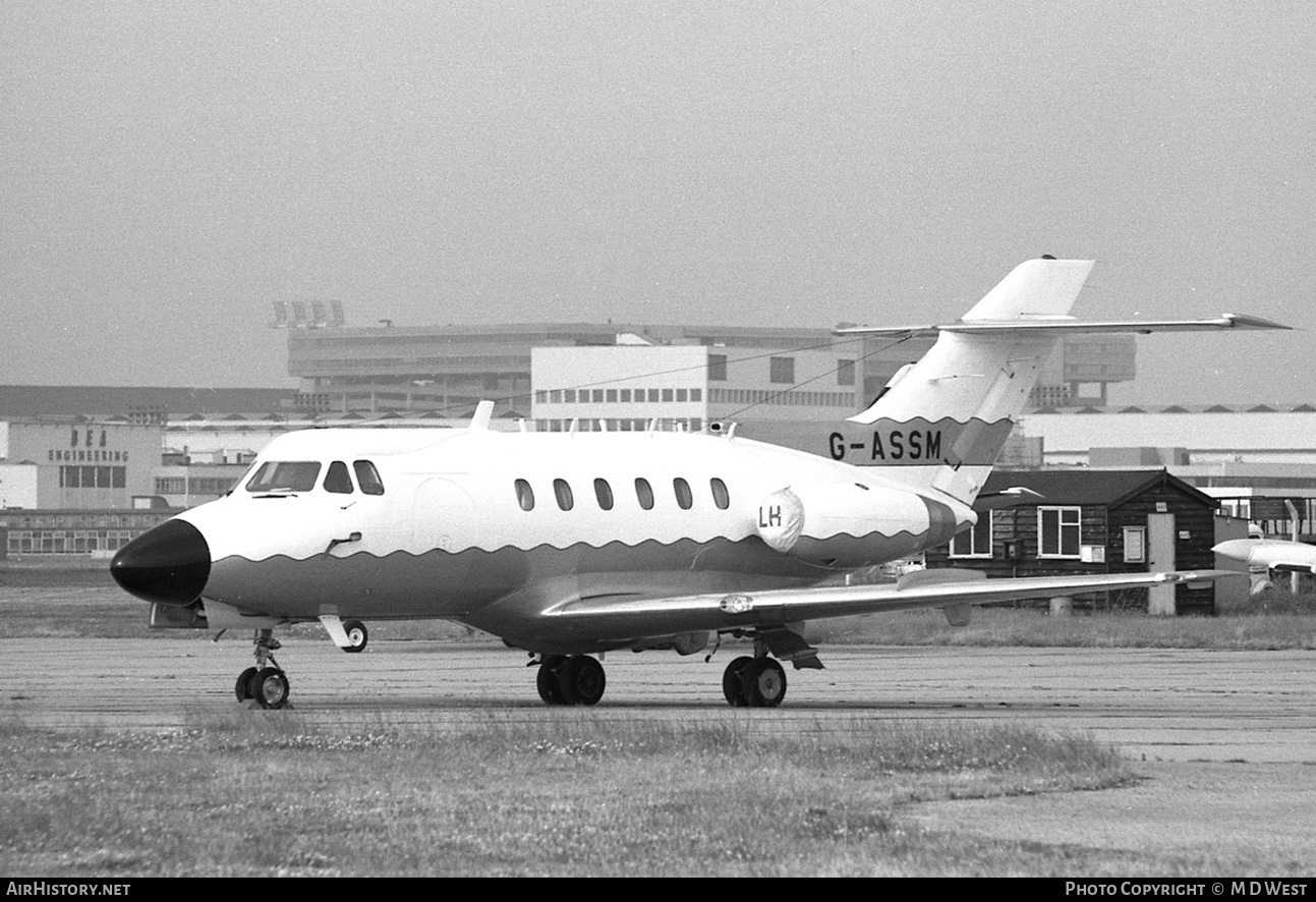 Aircraft Photo of G-ASSM | De Havilland D.H. 125-1A/522 | AirHistory.net #106060