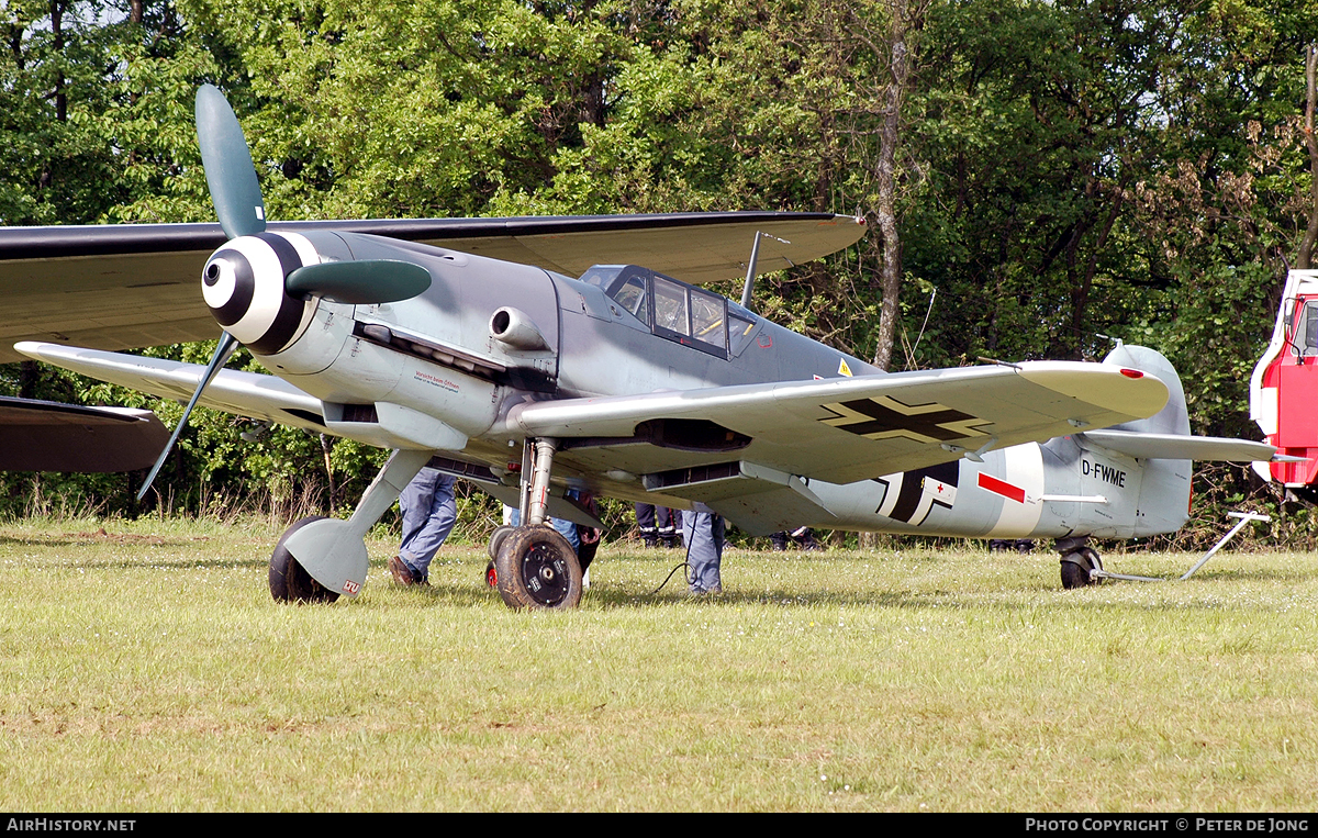 Aircraft Photo of D-FWME | Hispano HA-1112/Bf-109G-4 | Germany - Air Force | AirHistory.net #106074