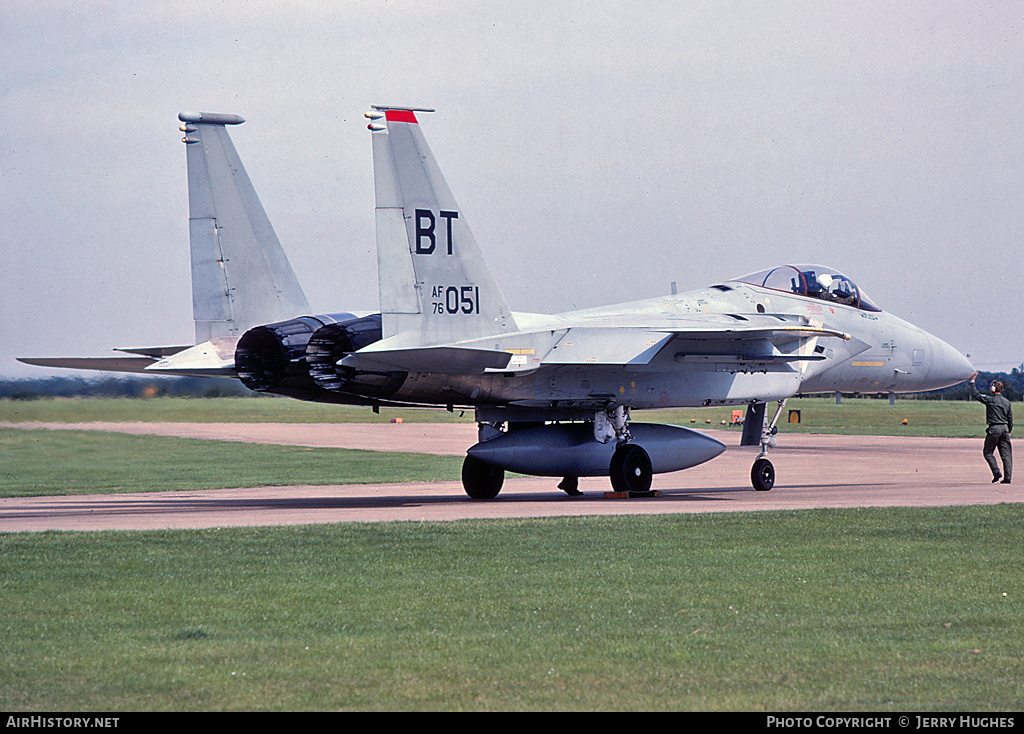 Aircraft Photo of 76-0051 / AF76-051 | McDonnell Douglas F-15A Eagle | USA - Air Force | AirHistory.net #106080